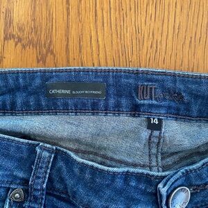 Kut from the Kloth Dark Blue Denim Jeans